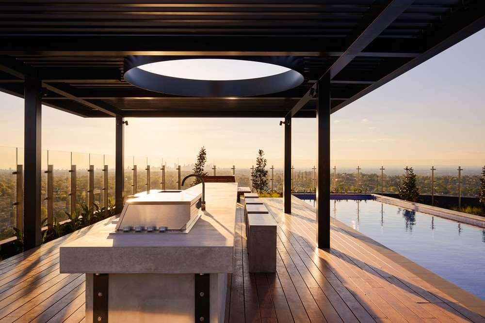 Art Series - The Chen Box Hill Instalações foto Skyline Residences rooftop pool